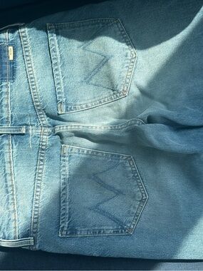 MOTHER Light Blue Relaxed womens Jeans